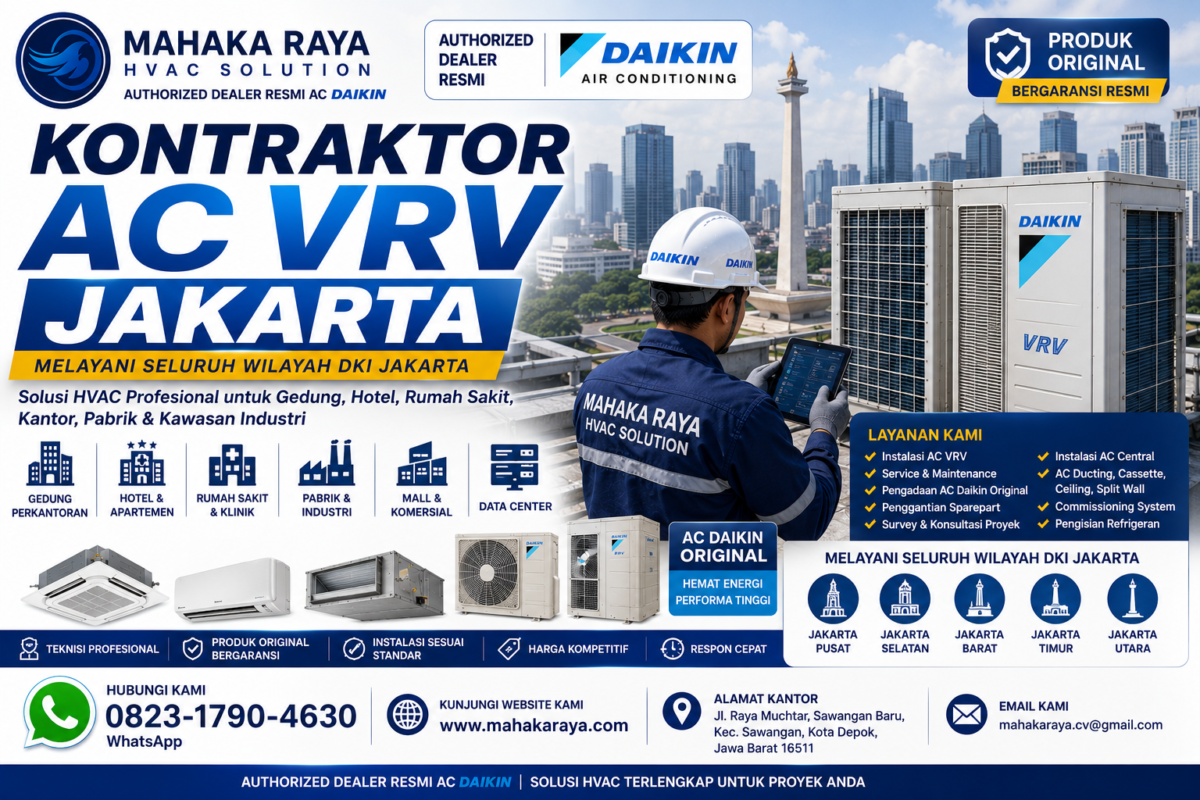 011-Layanan Kontraktor AC VRV Jakarta