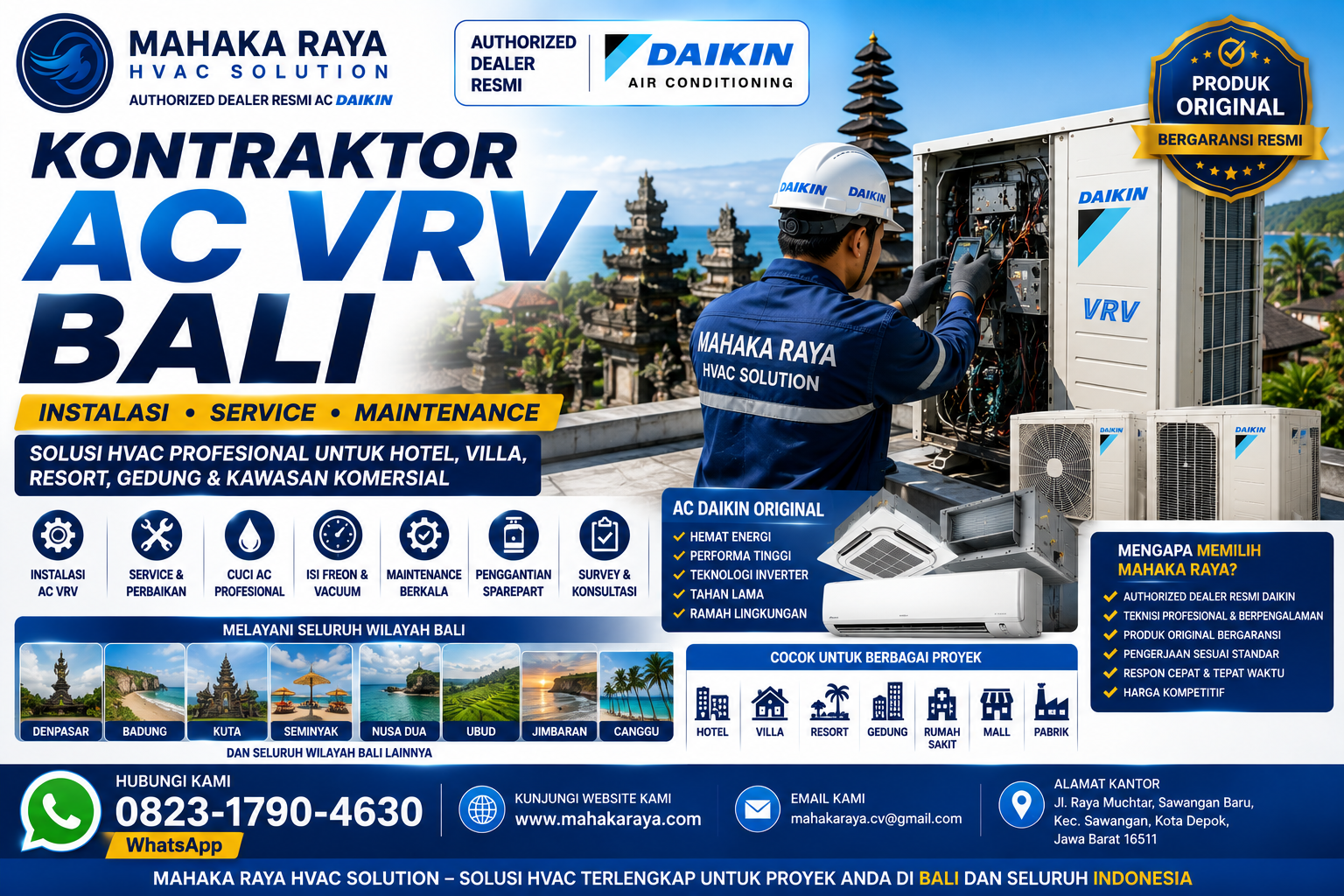 013-Solusi HVAC untuk Hotel, Villa & Resort di Bali
