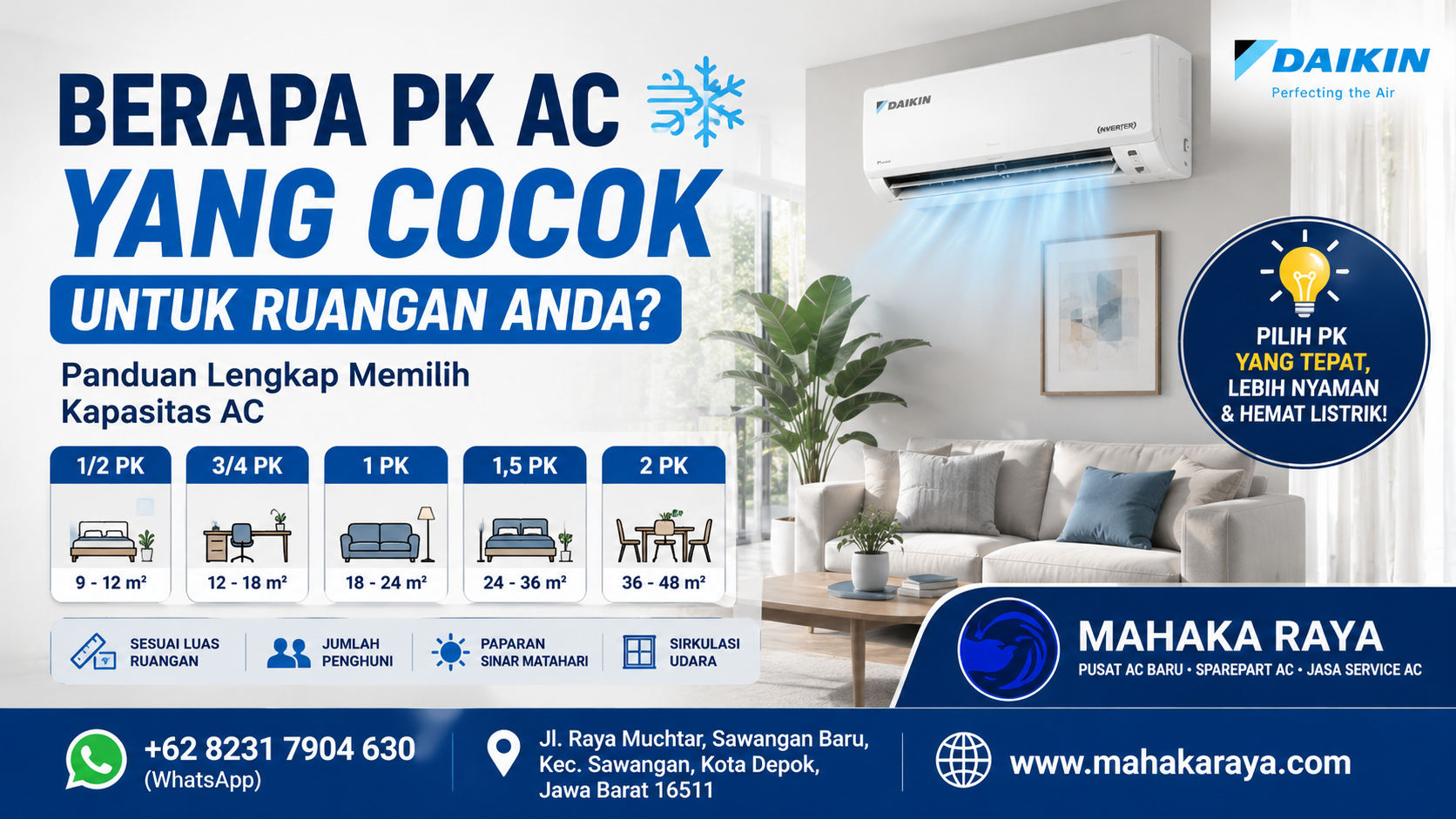 PK AC untuk Ruangan (artikel ini)