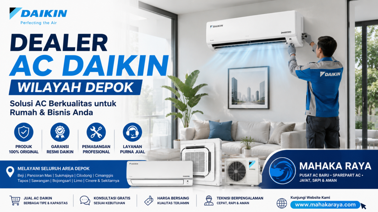 Dealer AC Daikin Depok